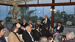 Çakır ve Bıyık, emlakçılarla buluştu