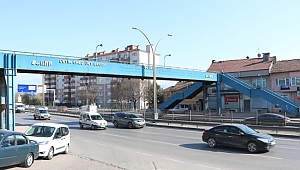 Çetin Emeç Üst Geçidi yenileniyor