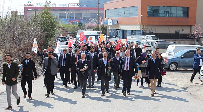 Cumhur İttifakı'ndan görkemli yürüyüş