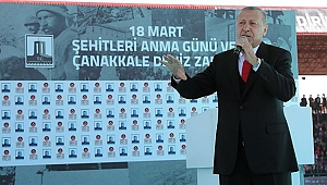 Erdoğan Çanakkale'de