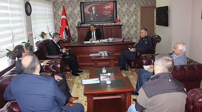 Gebze'de seçim güvenliği toplantısı yapıldı