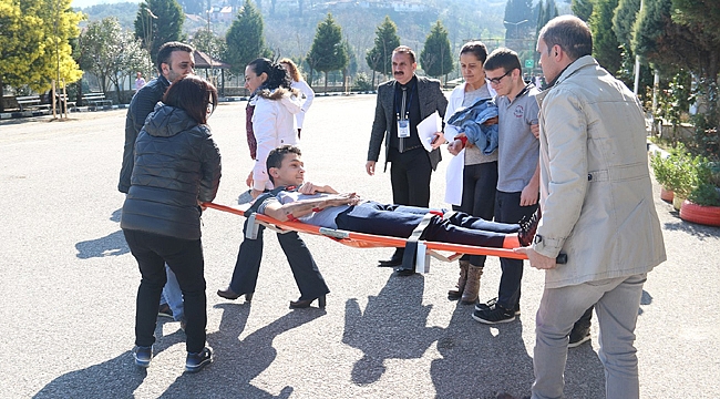 Gerçeği aratmayan tatbikat