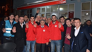 Hamza Şayir'den çat kapı ziyaretler