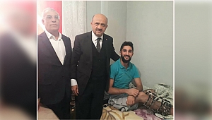Işık, Gazi Sinan Eren’i ziyaret etti