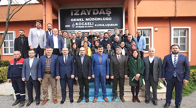 İZAYDAŞ’ın rekor performansı değerlendirildi