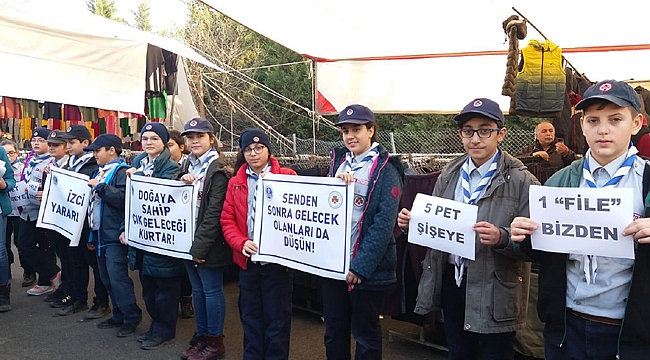 İzciler topluma hizmette yarıştı