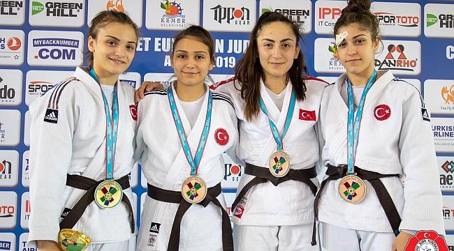 Judocular fırtına gibi