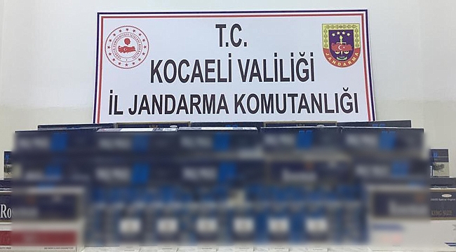 Kaçak sigara ticaretine darbe