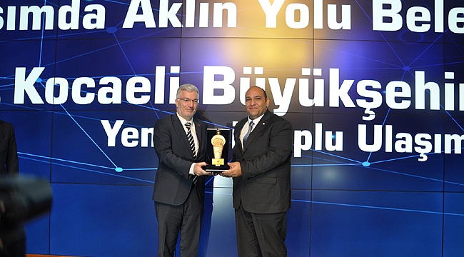 Kocaeli Büyükşehir’e bir ödül daha