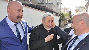 Muzaffer Bıyık’ı gözyaşlarıyla karşıladılar