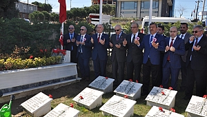 Muzaffer Bıyık, şehitleri unutmadı