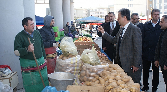 Pazarcılar Kaman’a dert yandı