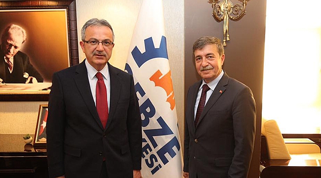 Recep Dursun'dan Köşker'e ziyaret
