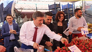 Recep Dursun'dan pazar ziyareti
