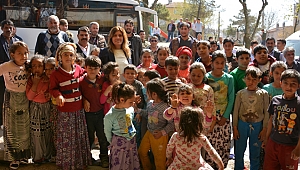 Romanlardan Serap Çakır'a destek