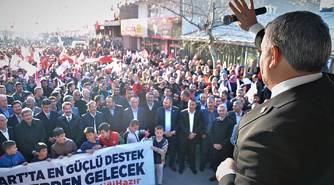 Şayir'e Dilovası'nda büyük destek