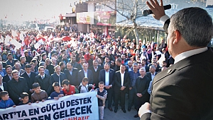 Şayir'e Dilovası'nda büyük destek