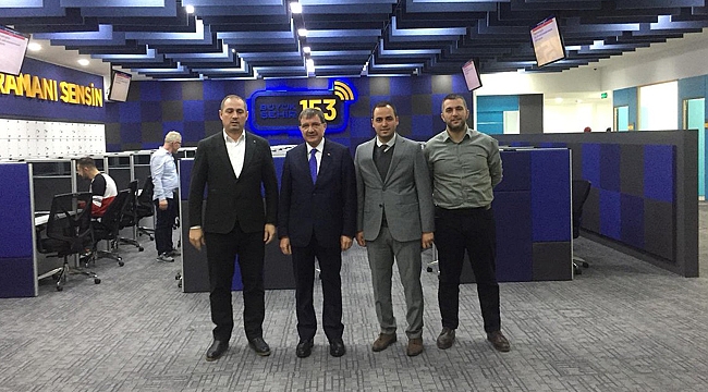 Şeker’den 153 Çağrı Merkezi’ne övgü