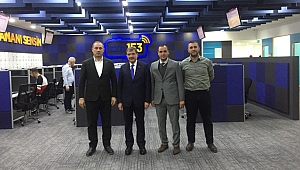 Şeker’den 153 Çağrı Merkezi’ne övgü