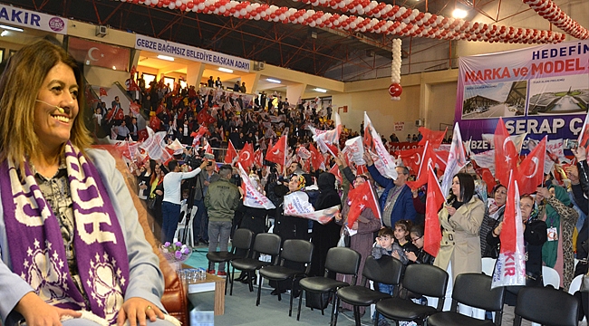 Serap Çakır binlere konuştu!
