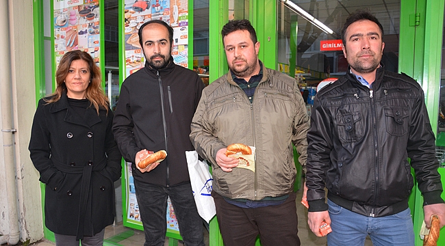 Serap Çakır işçileri uğurladı