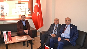 Tarhan ve Yılmaz'dan gazetemize ziyaret