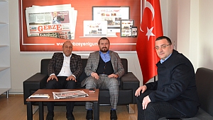Ayhan Pekşen’den gazetemize ziyaret