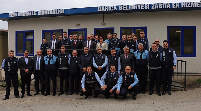 Bıyık, personellerle bir araya geldi