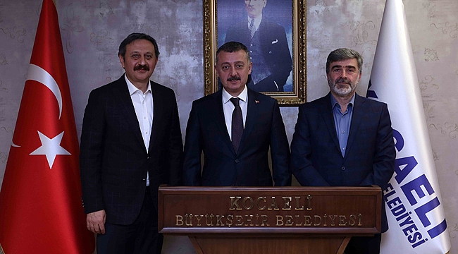 Büyükakın, Çakır ve Yılmaz’ı konuk etti