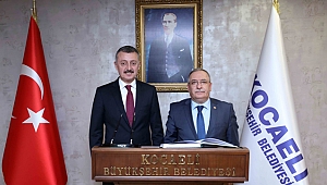 Büyükakın, valileri makamında ağırladı