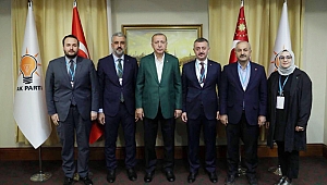 Büyükgöz, Erdoğan'la bir araya geldi