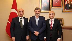 Çakır ve Eryarsoy, Bıyık'a hayırlı olsun ziyareti