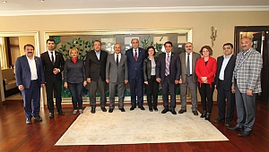 CHP Gebze'den Büyükgöz'e hayırlı olsun ziyareti