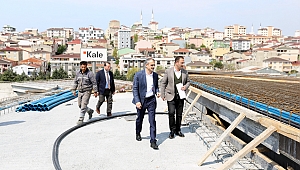 Çiftçi, bağlantı köprüsünü inceledi