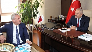 Çiler, Zinnur Büyükgöz'ü ziyaret etti