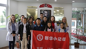 Çinli çocuklar Kocaeli’ne geldi