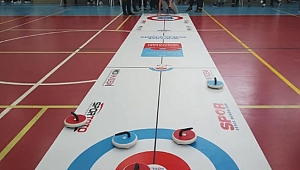 Darıca’da buzsuz curling!..