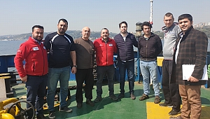 Darıca Kızılay'dan gemi mürettebatına yardım