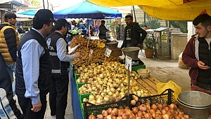 Darıca Zabıtası'ndan pazar denetimi