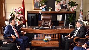 Hamza Şayir’e tebrik ziyaretleri devam ediyor