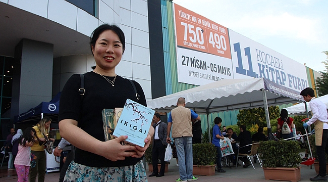 Kitap fuarının Japon misafiri