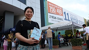 Kitap fuarının Japon misafiri