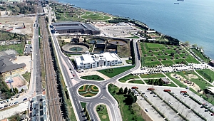 Kocaeli Kongre Merkezi’ndeki dönel kavşak tamamlandı