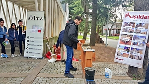 Mimarlık öğrencilerinden uygulamalı seminer