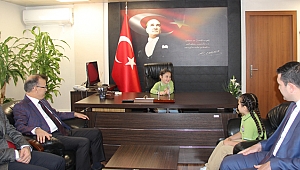 Minik kaymakamdan güvenlik talimatı