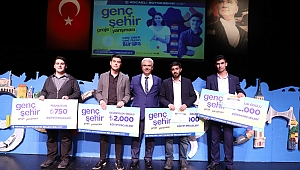 Proje yarışmasında ödüller sahiplerini buldu