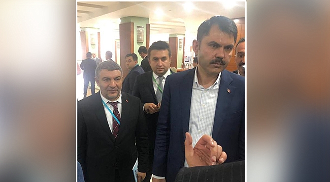Şayir, Kurum'la Kömürcüler OSB'yi konuştu