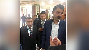 Şayir, Kurum'la Kömürcüler OSB'yi konuştu