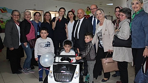 Sedye yerine akülü araba