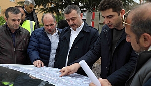 Tahir Büyükakın, projeleri inceledi